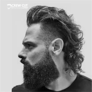 Mullet with Beard